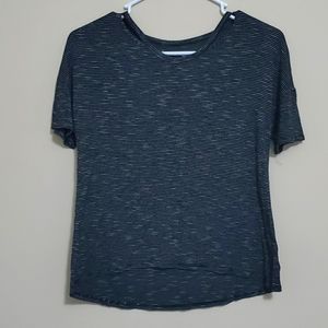 Black and white T-shirt